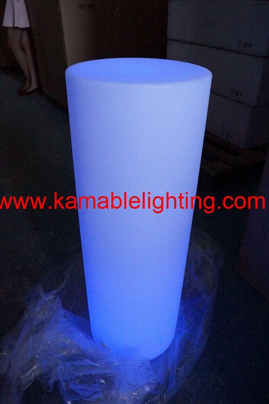 Decoration Waterproof LED Cylinder Floor Lamp (F007)