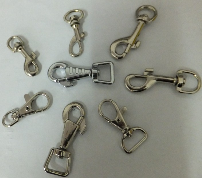 High Quality Hardware Metal Square Bottom Swivel Zinc Allloy Series of Snap Hooks