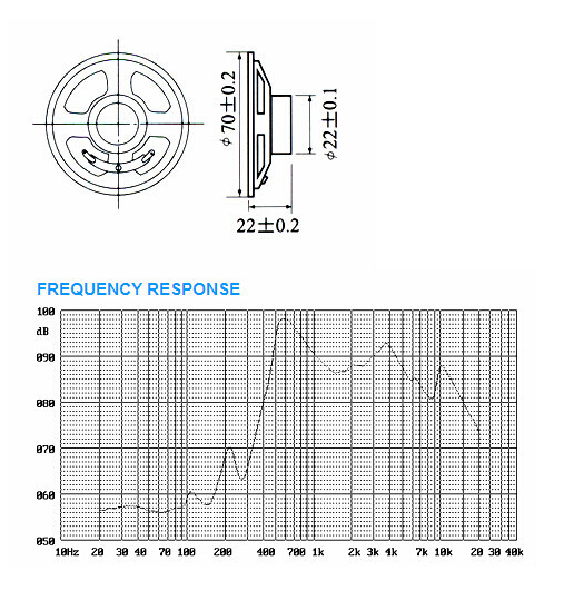 Fbs70A 4ohm Cheaper Professional Speaker Mylar Speaker (FBELE)