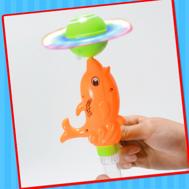 New Design Music & Flash Dolphin Toy with Candy