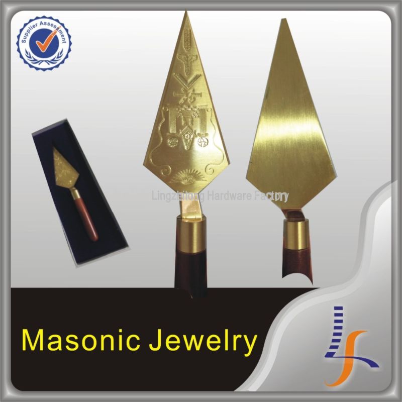 Hot Sale Gold Plated Masonic Jewelry with Box