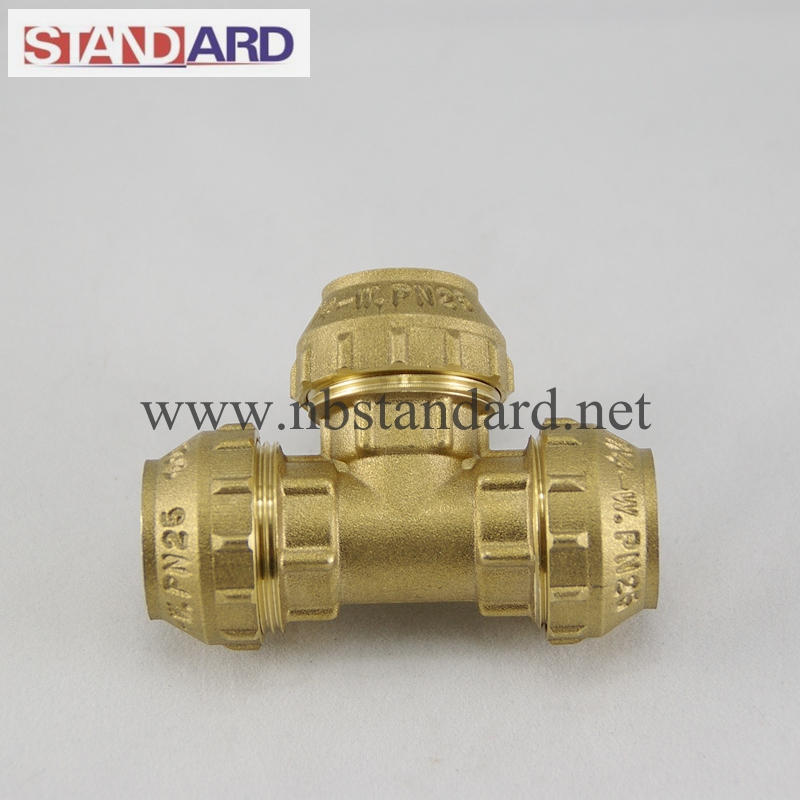 PE PPR Pipe Compression Fittings