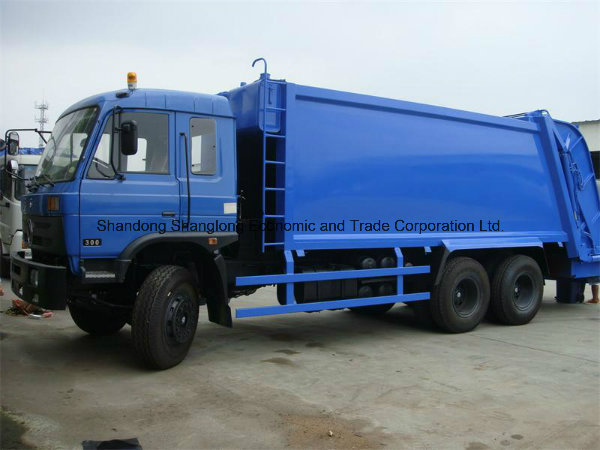 China 6X4 Compressed Garbage Truck 18 M3