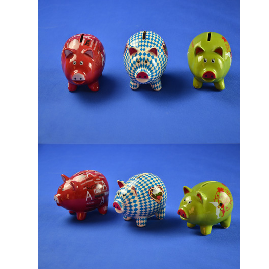 Lovely Color Pig Money Coin Bank for Children Gifts