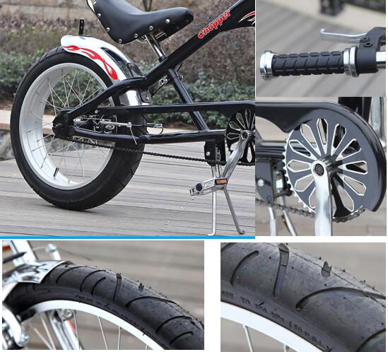 20-24 Inch Coaster Brake Chopper Bike for 14+ Adult Harley Bike Chopper Bike (MK14CH-20157)