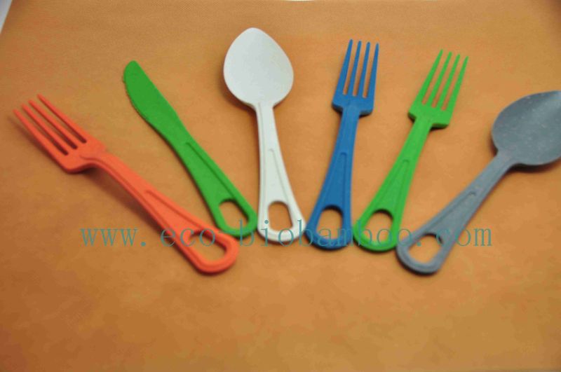 Bamboo Fiber Tableware Knife and Fork (BC-T7001)