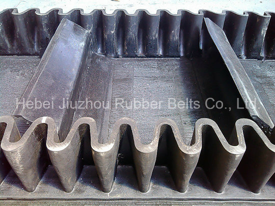 Reinforced Corrugated Sidewall Rubber Conveyor Belt