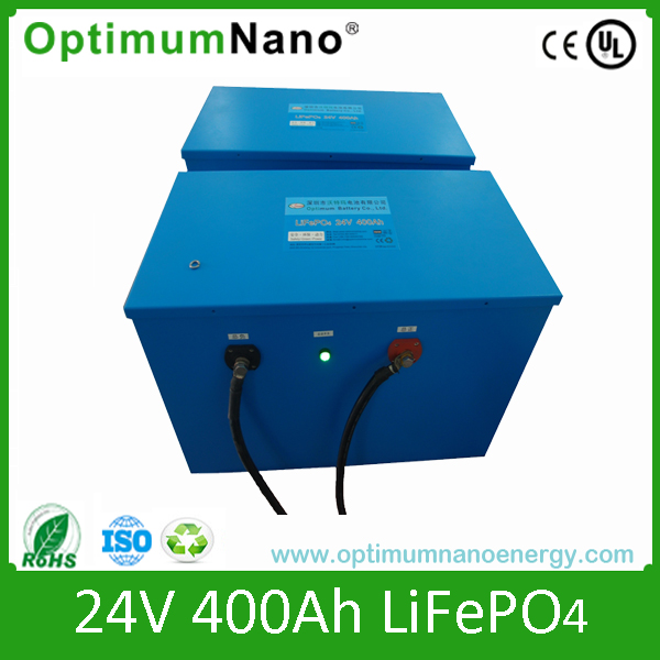 Optimumnano Deep Cycle LiFePO4 Battery 24V (5Ah-400Ah)