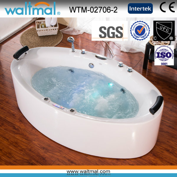 Long Quality Whirlpool Massage Bathtub with Bubble