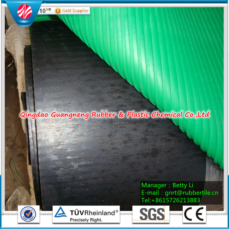 Anti-Slip Rubber Sheet, Rubber Exercise Sheet, Rib Rubber Sheet