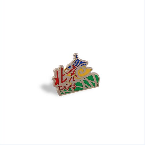 Soft Enamel Lapel Pin with Words Custom Badge (GZHY-SE-017)