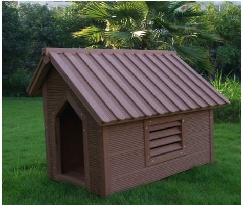 Weather Resistant and Comfortable WPC House for Pet