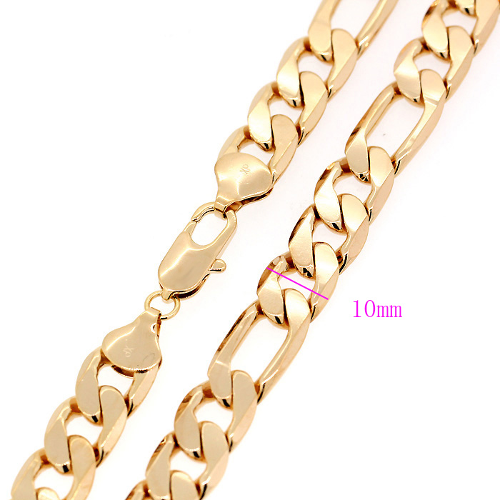 Xuping Fashion Hotsales Gold Jewelry Alloy Necklace Chain for Men --40618