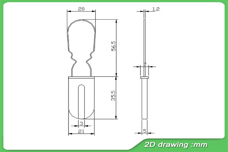 Padlock Seal (JY-DH-H) , Portable Locks