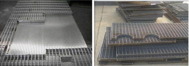 Special Shaped Assembly Compound Steel Grating