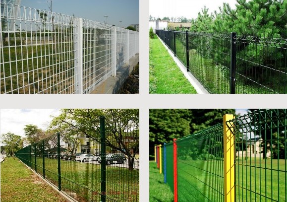 PVC Coated Wire Mesh Fence