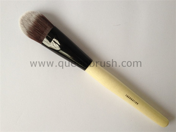 Private Label Wooden Makeup Brush Best Foundation Brush