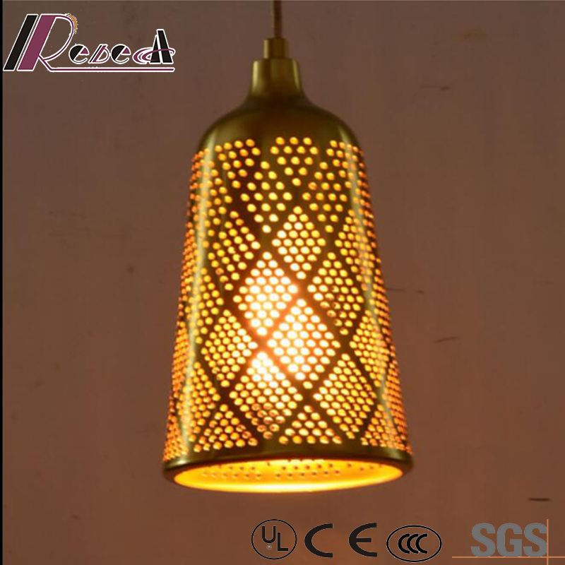Chinese Style Originality Hollow Round Pendant Lighting with Bar