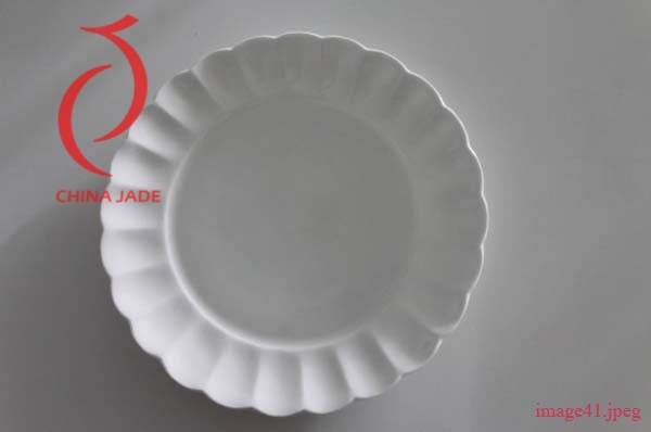 High Quality Luxury White and Blue Tableware