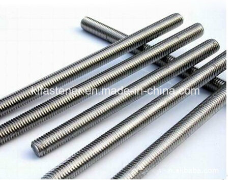 B8 B8m Ss304, Ss316 Stainless Steel Stud Bolt