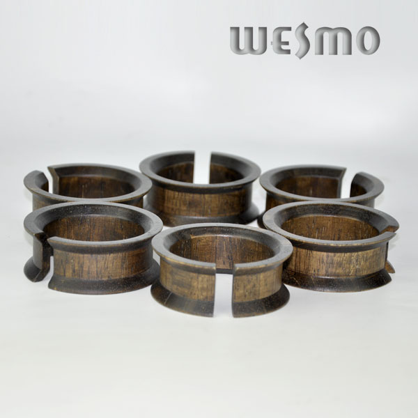 Tabletop Accessory Bamboo Tissue Rings