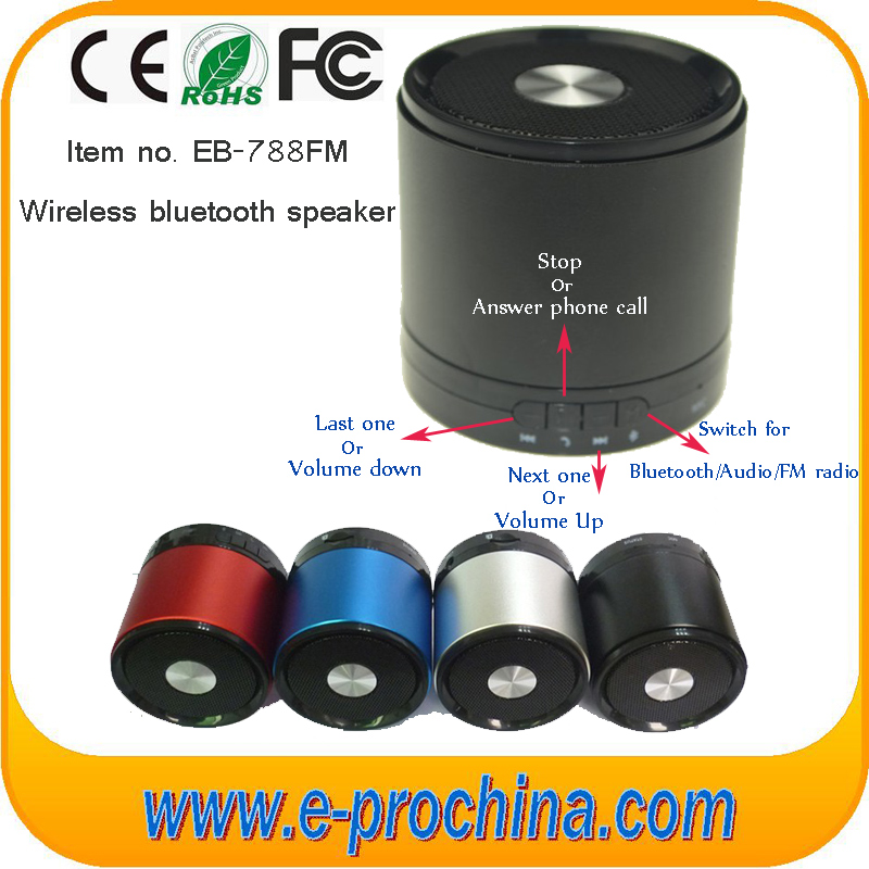 Mini Professional Portable Bluetooth Speaker (EB-788FM)