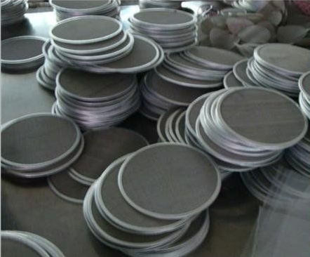 Microns Sintered Porous Ss 316L Stainless Steel Disc Filter