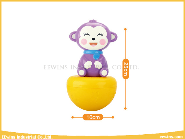 Funny Toys Happy Circus Toys Tumbler Monkey for Babies