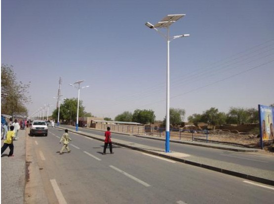 30W Newest Configuration Solar Street Lighting with 6m Pole