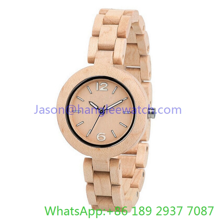 2016 High Quality Woodeb Watches for Woman, Quartz Watch (Ja-15174)