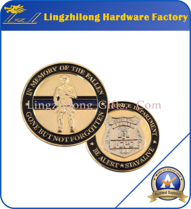 Two Tone Finish Design Gold Coins