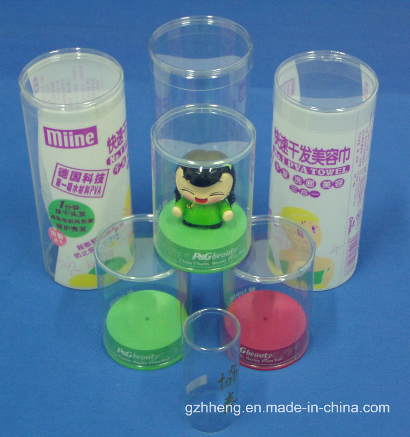 Custom Clear Tube and Cylinder Packaging