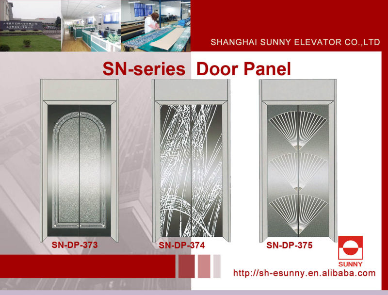 Elevator Door Panel with Reticular Pattern (SN-DP-316)