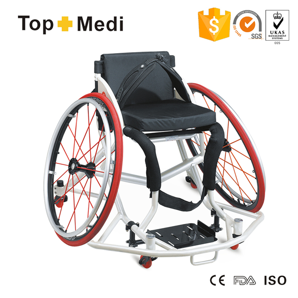 High End Wheel Chair Aluminum Manual Sport Basketball Forward Wheelchair