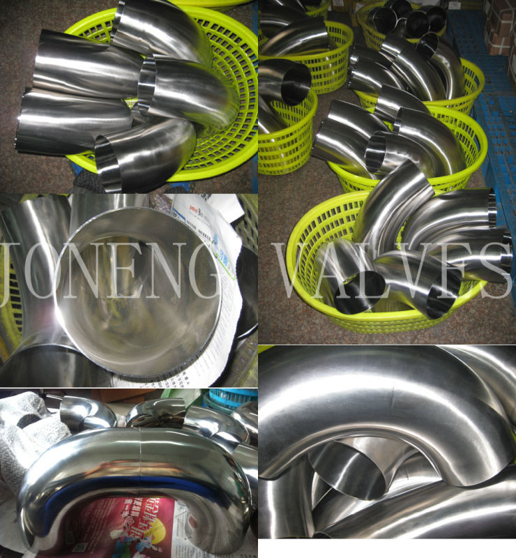 Stainless Steel Food Grade Clampe Type 90d Bend (JN-FT2005)