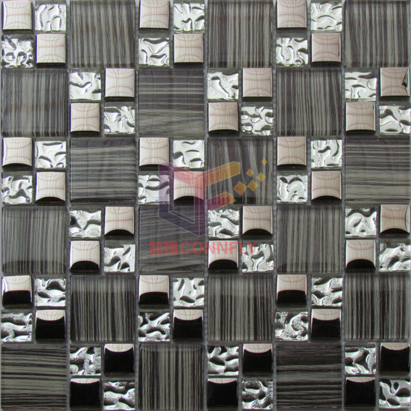 Wall Paper Like Crystal Mosaic Tiles (CFC642)