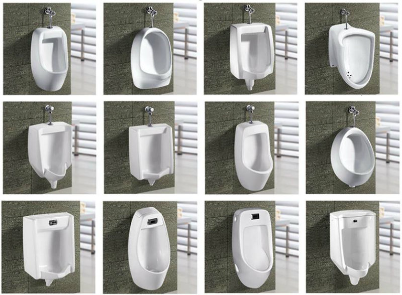 Hot Sale Bathroom Wall-Hung Urinal Without Inductor