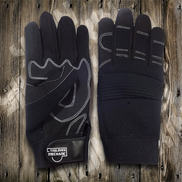 Safety Glove-Working Glove-Safety Glove-Palm Padded Glove-Mechanic Glove