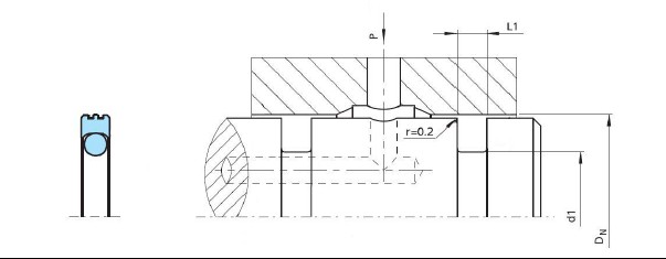 PTFE Rotary Shaft Seals (GNS) Seals