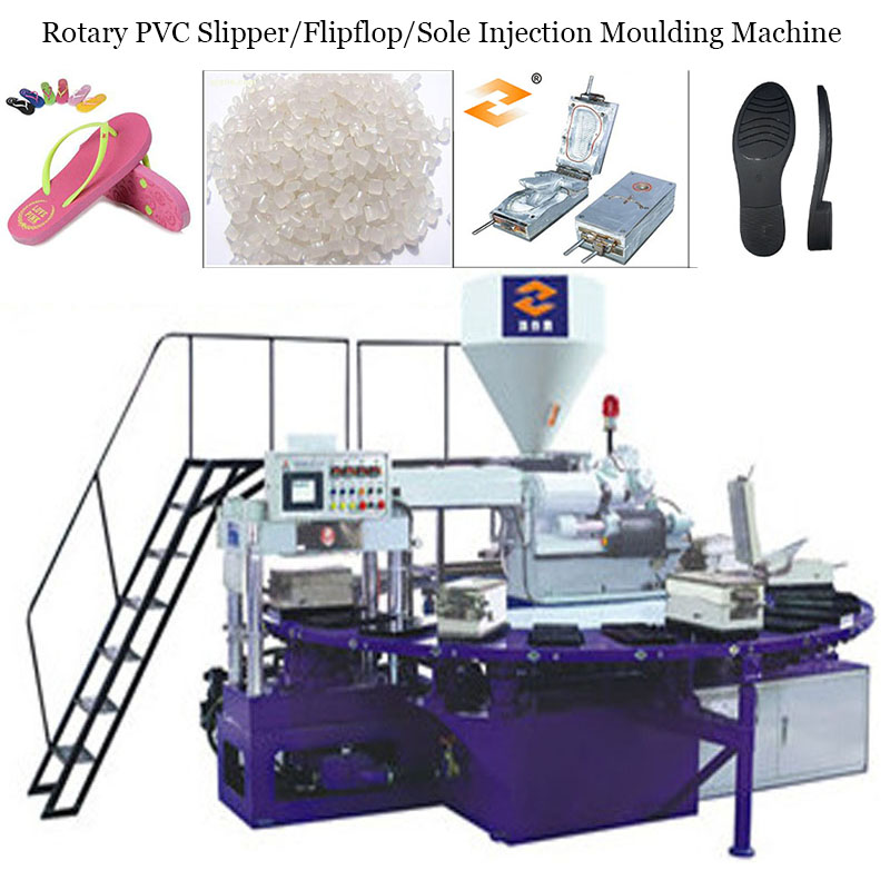 PVC Slippers Shoes Making Machine