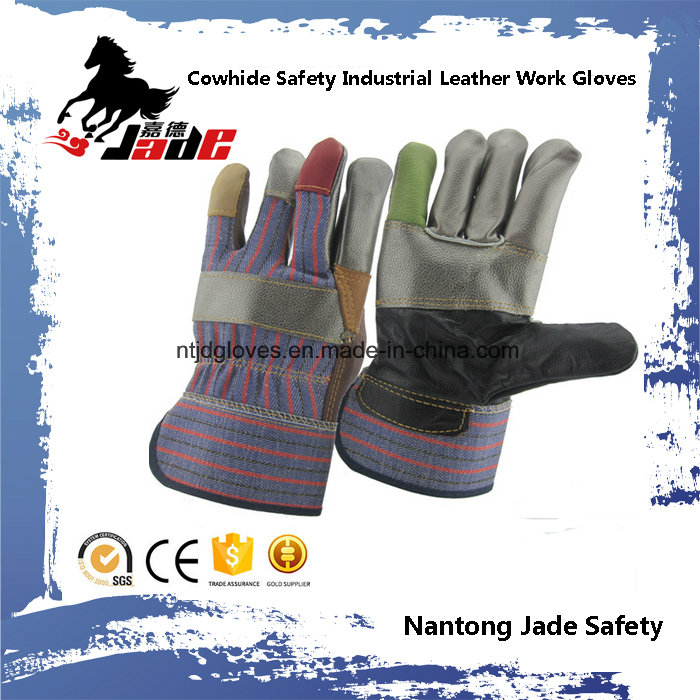 Cowhide Safety Industrial Furniture Leather Work Gloves