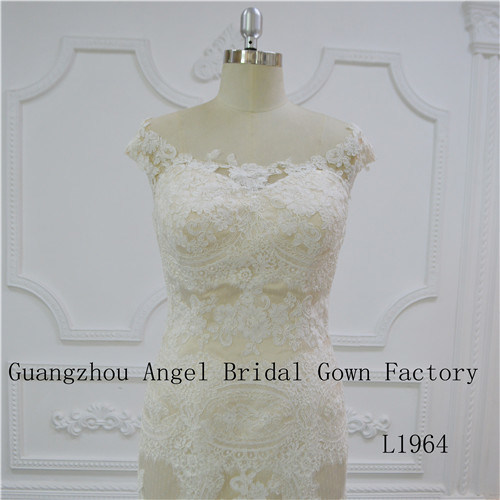 Sleeveless with Perfect Lace Wedding Dress