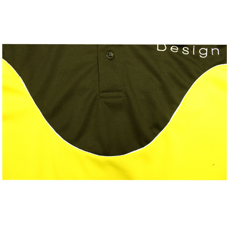 China Manufacturer High Quality Two Color Polo Shirt Designing