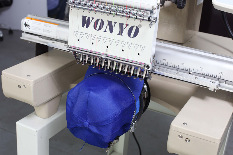 New Large Area Single Head Cap Embroidery Machine Wy1501cl