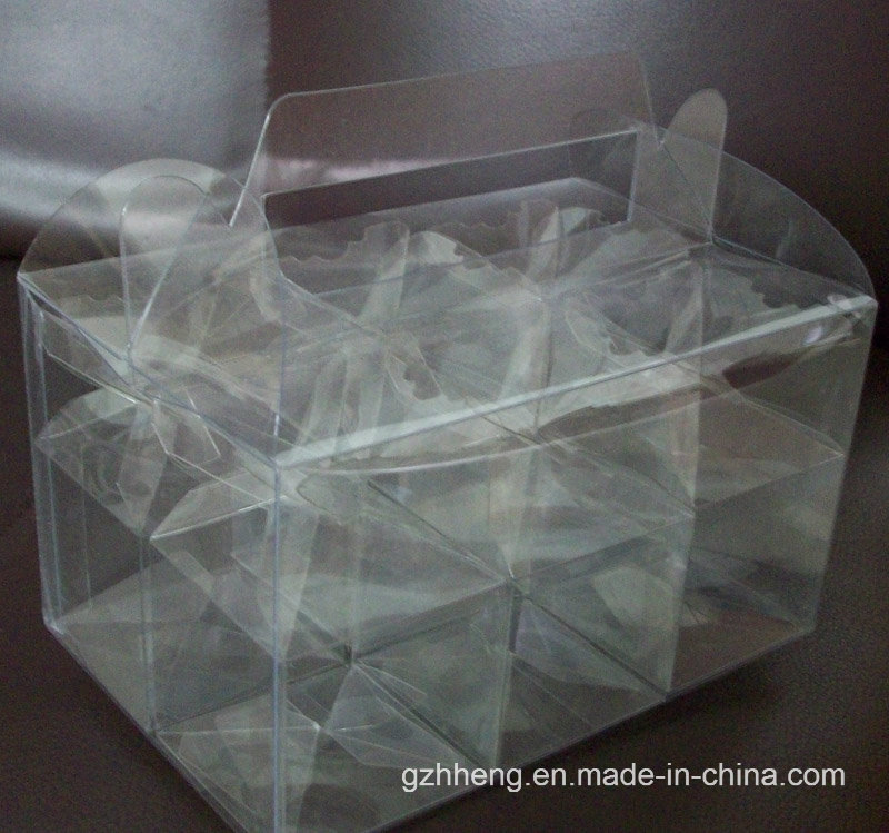 Crystal Flower Candle Plastic Packing Box (folding box)