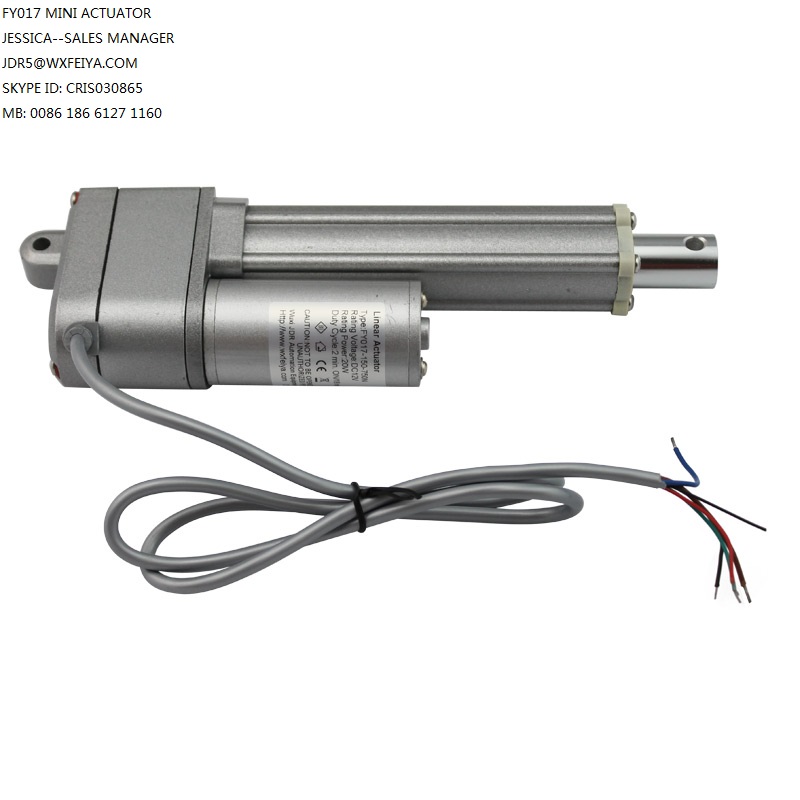 Hot Sale 500n 24mm/S High Speed 12V 24V DC Linear Actuators with Potentiometer or Hall Sensor