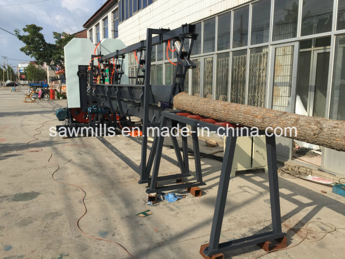 Double Head Vertical Band Saw Wood Cutting Sawmill Woodworking Machine