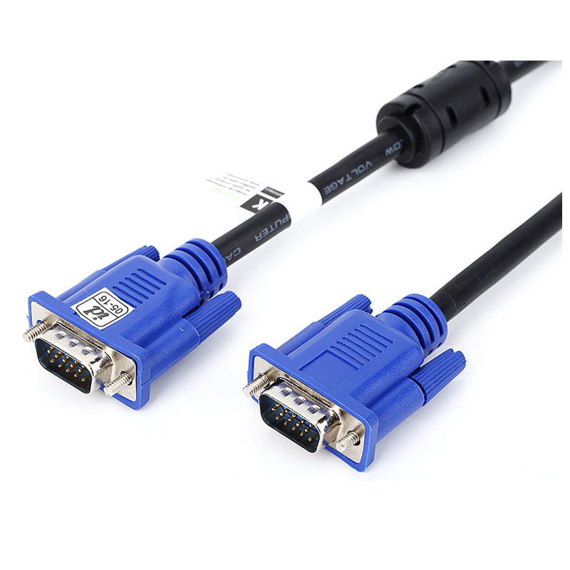 High Quality OEM 15pin Male to Male VGA Cable