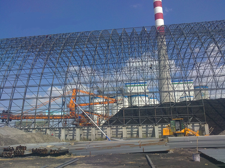 Coal Shed by Steel Space Frame