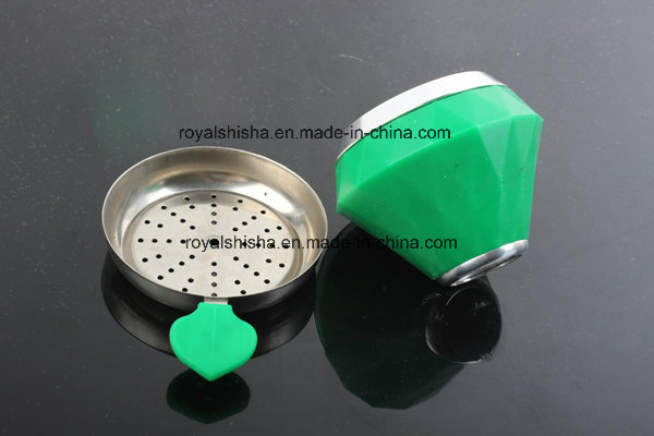 New Style Diamond Shape Silicone Hookah Shisha Bowl